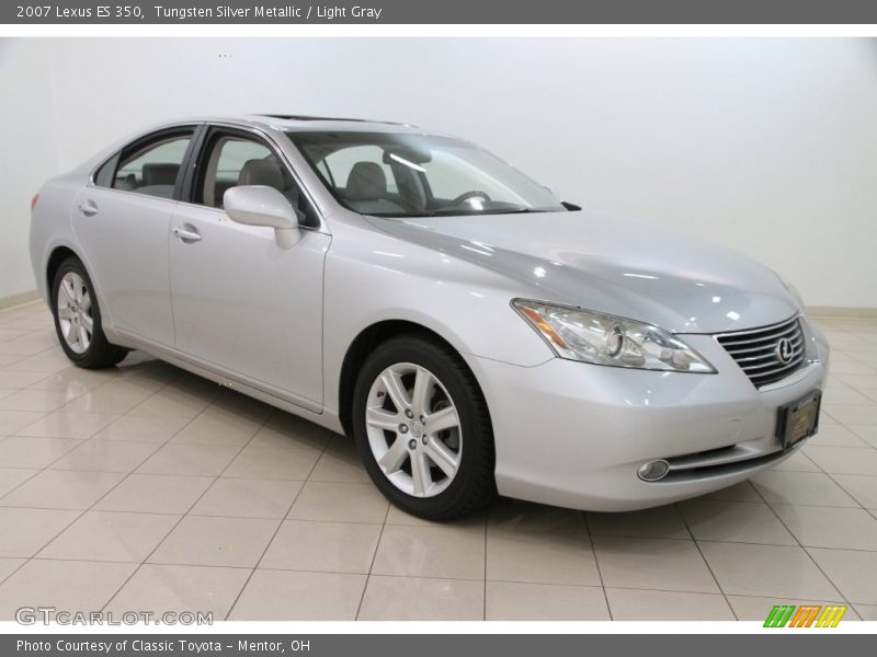 Tungsten Silver Metallic / Light Gray 2007 Lexus ES 350