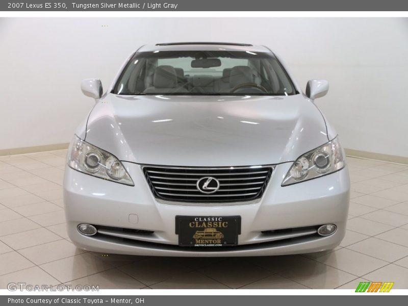Tungsten Silver Metallic / Light Gray 2007 Lexus ES 350