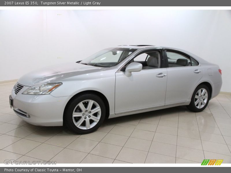 Tungsten Silver Metallic / Light Gray 2007 Lexus ES 350