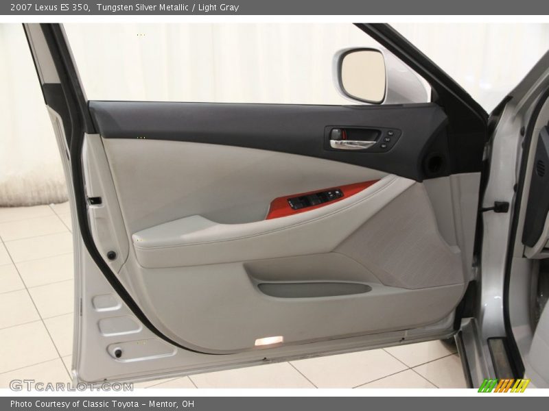 Tungsten Silver Metallic / Light Gray 2007 Lexus ES 350