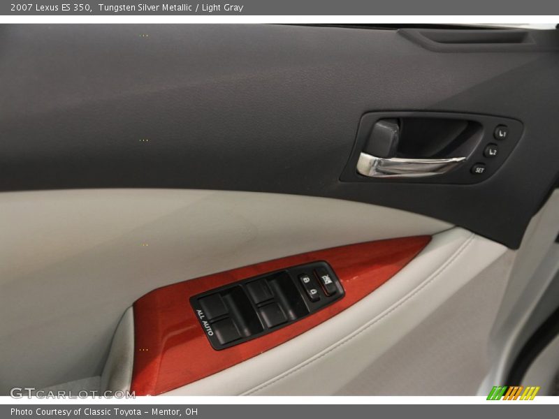 Tungsten Silver Metallic / Light Gray 2007 Lexus ES 350