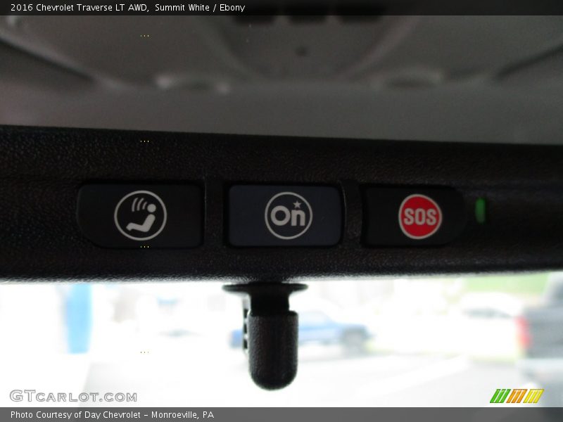Summit White / Ebony 2016 Chevrolet Traverse LT AWD