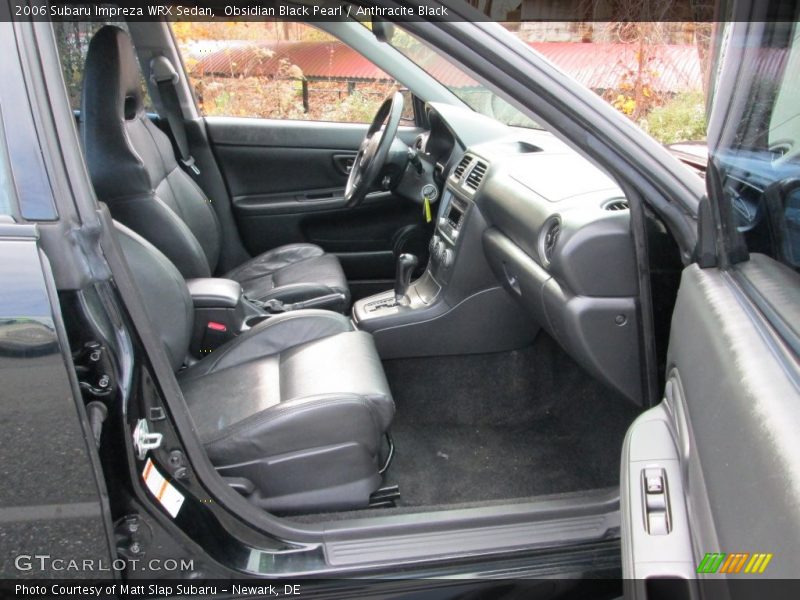 Obsidian Black Pearl / Anthracite Black 2006 Subaru Impreza WRX Sedan