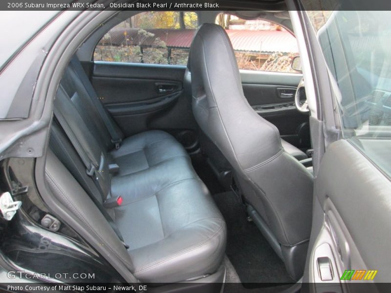 Obsidian Black Pearl / Anthracite Black 2006 Subaru Impreza WRX Sedan