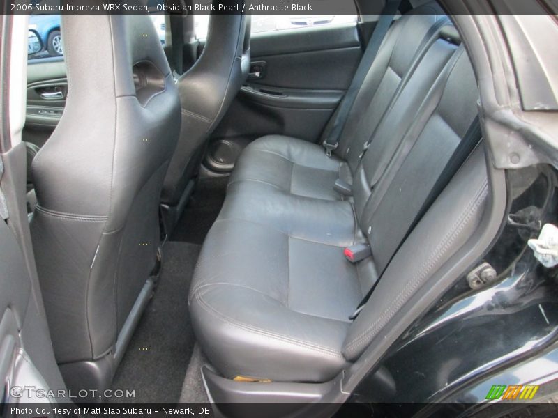 Obsidian Black Pearl / Anthracite Black 2006 Subaru Impreza WRX Sedan