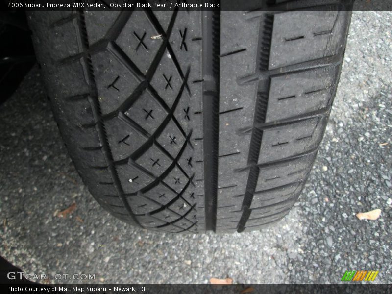 Obsidian Black Pearl / Anthracite Black 2006 Subaru Impreza WRX Sedan