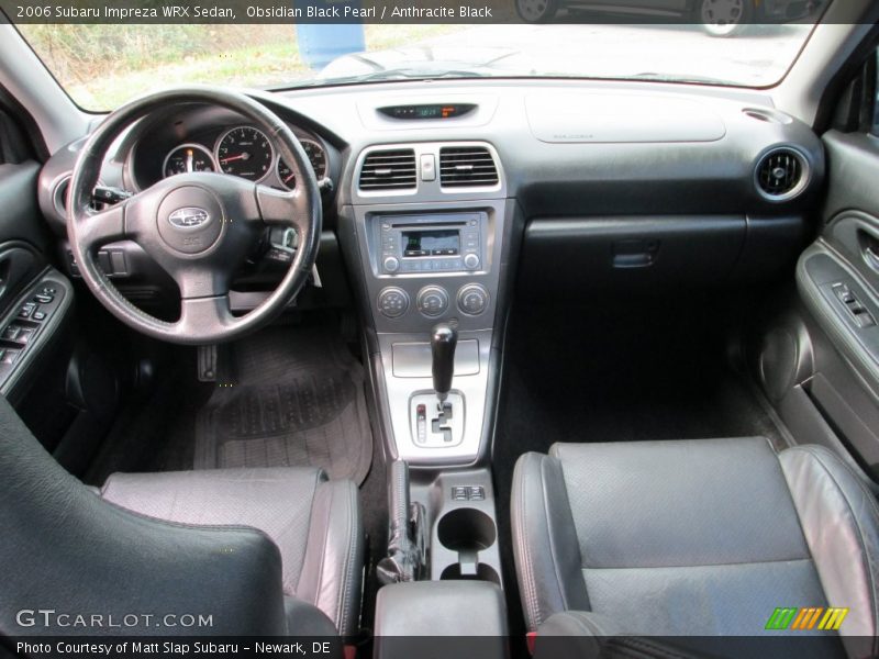 Obsidian Black Pearl / Anthracite Black 2006 Subaru Impreza WRX Sedan