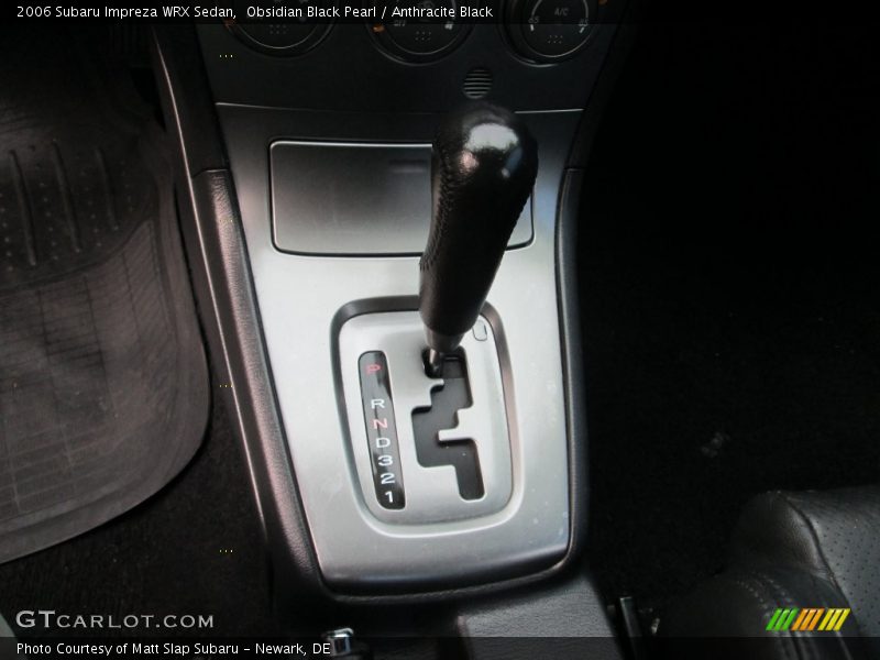 Obsidian Black Pearl / Anthracite Black 2006 Subaru Impreza WRX Sedan