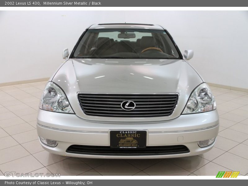 Millennium Silver Metallic / Black 2002 Lexus LS 430