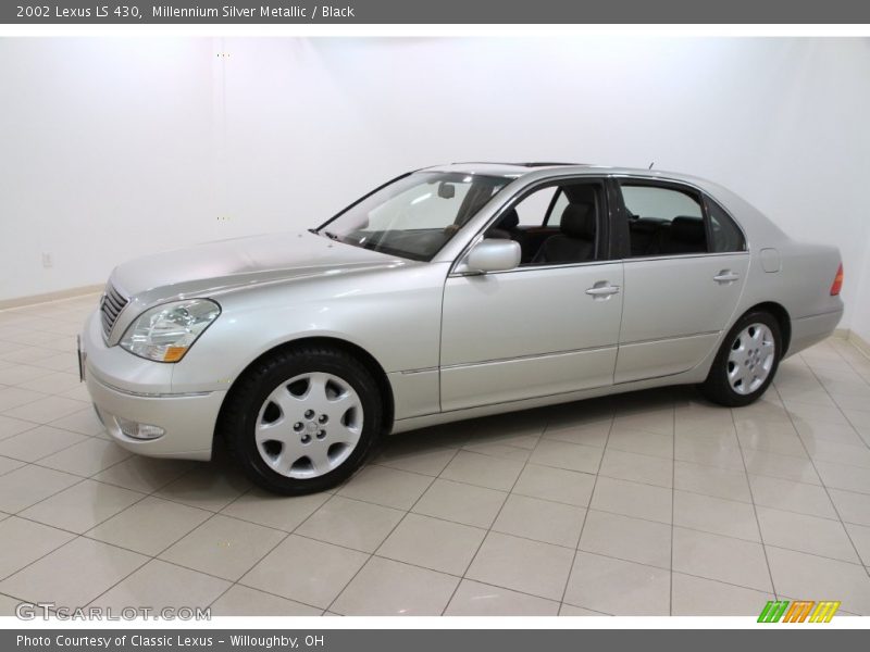 Millennium Silver Metallic / Black 2002 Lexus LS 430