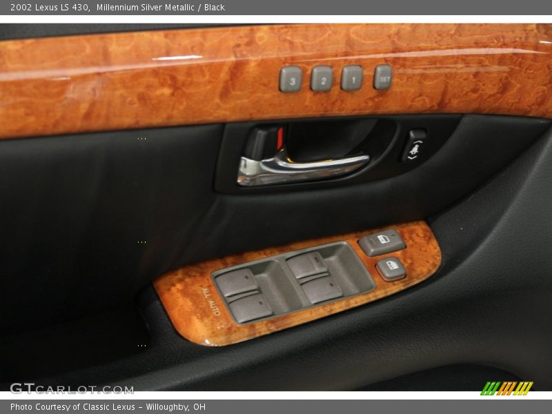 Millennium Silver Metallic / Black 2002 Lexus LS 430