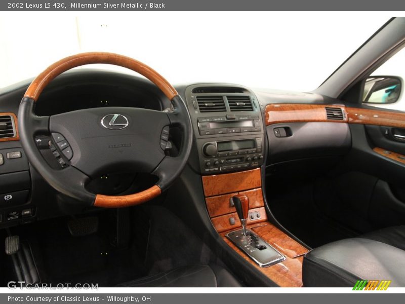 Millennium Silver Metallic / Black 2002 Lexus LS 430