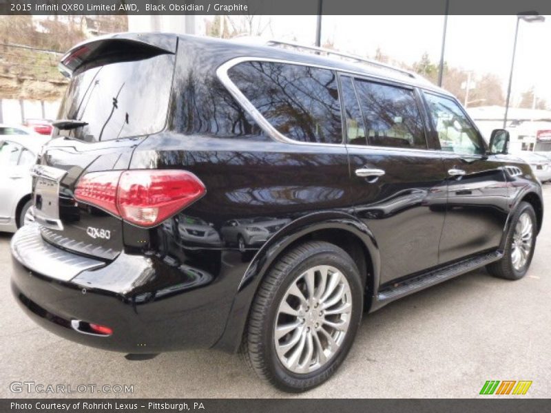  2015 QX80 Limited AWD Black Obsidian
