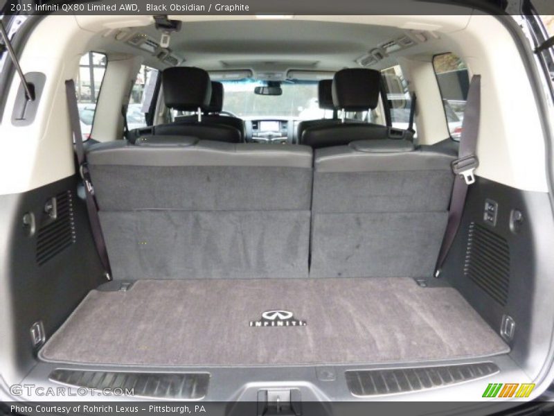  2015 QX80 Limited AWD Trunk