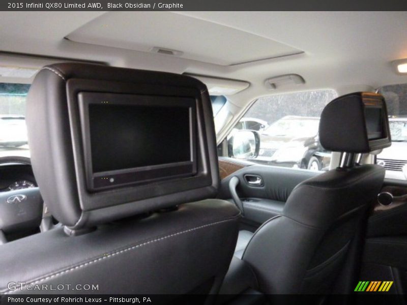 Entertainment System of 2015 QX80 Limited AWD