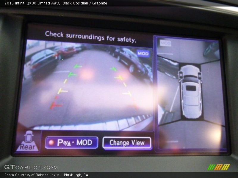 Black Obsidian / Graphite 2015 Infiniti QX80 Limited AWD