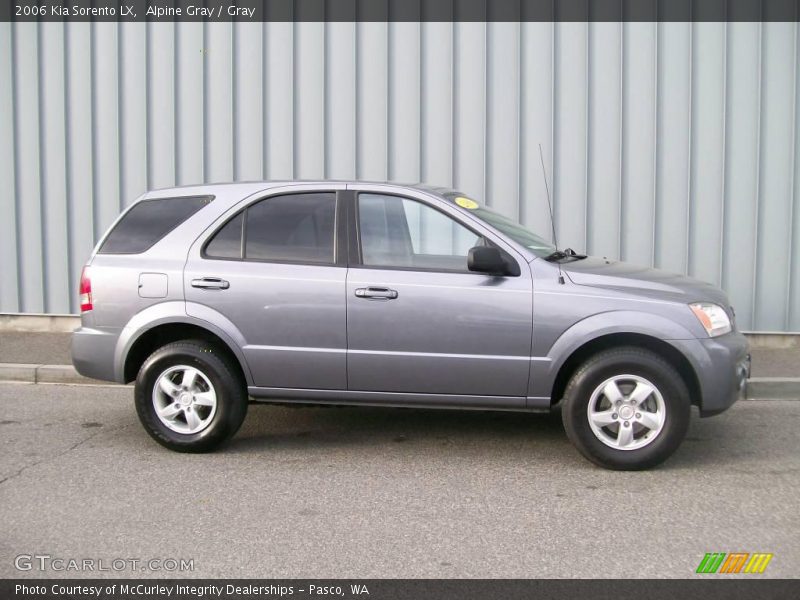 Alpine Gray / Gray 2006 Kia Sorento LX