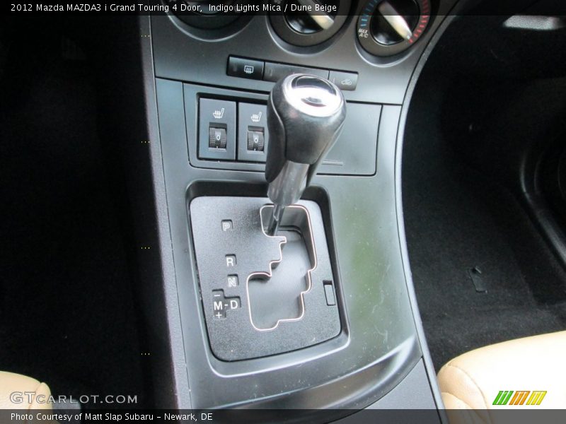 Indigo Lights Mica / Dune Beige 2012 Mazda MAZDA3 i Grand Touring 4 Door