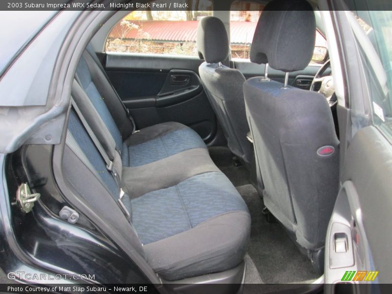 Midnight Black Pearl / Black 2003 Subaru Impreza WRX Sedan