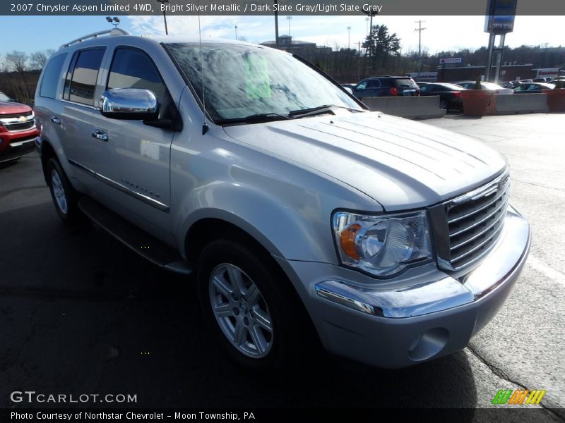 Bright Silver Metallic / Dark Slate Gray/Light Slate Gray 2007 Chrysler Aspen Limited 4WD