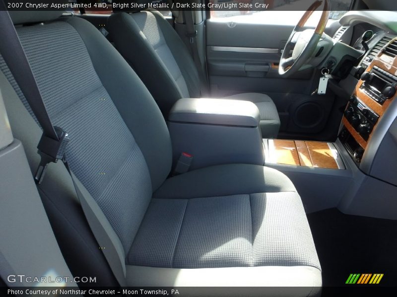 Bright Silver Metallic / Dark Slate Gray/Light Slate Gray 2007 Chrysler Aspen Limited 4WD