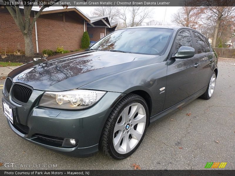 Front 3/4 View of 2011 3 Series 328i xDrive Sedan