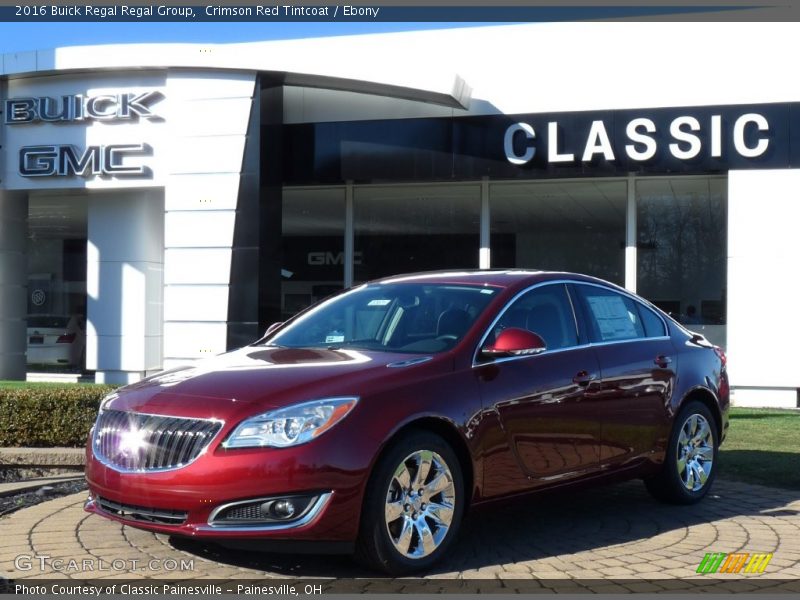 Crimson Red Tintcoat / Ebony 2016 Buick Regal Regal Group