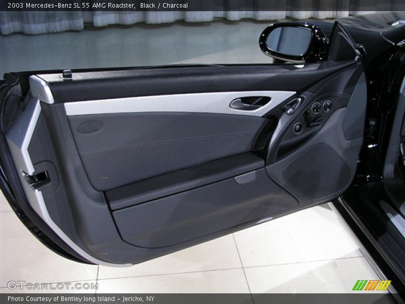 Black / Charcoal 2003 Mercedes-Benz SL 55 AMG Roadster
