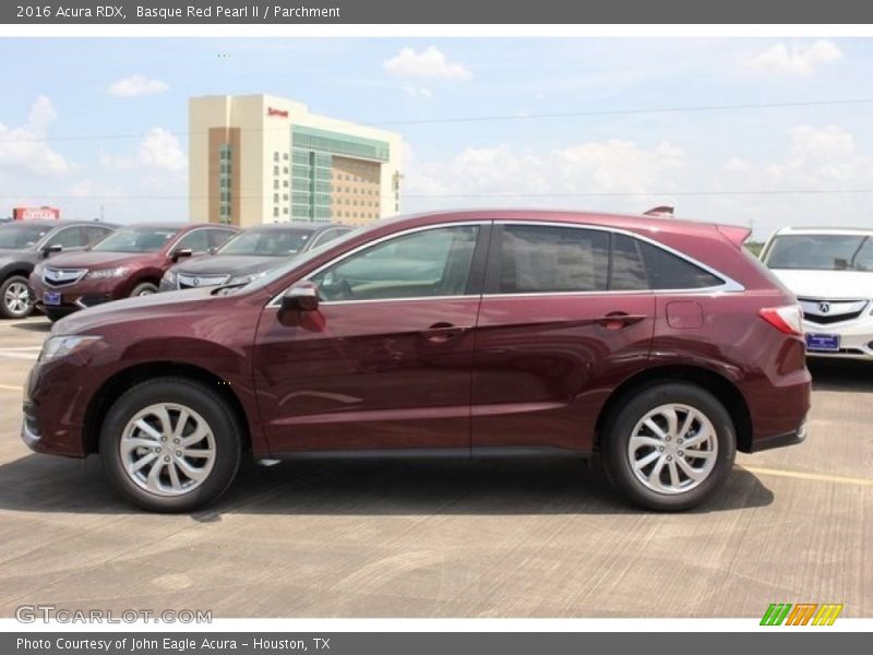 Basque Red Pearl II / Parchment 2016 Acura RDX