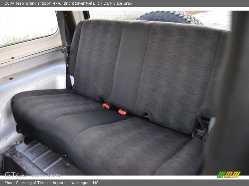 Bright Silver Metallic / Dark Slate Gray 2004 Jeep Wrangler Sport 4x4
