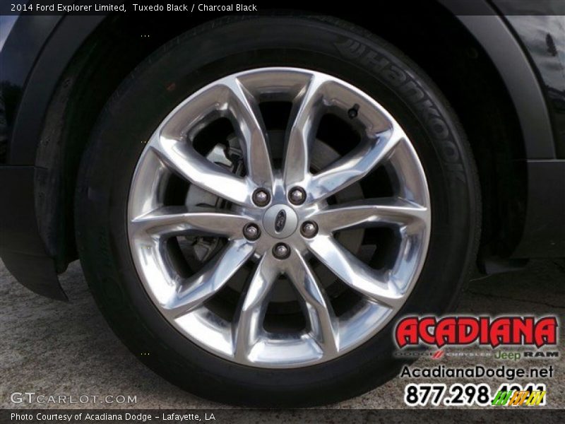 Tuxedo Black / Charcoal Black 2014 Ford Explorer Limited