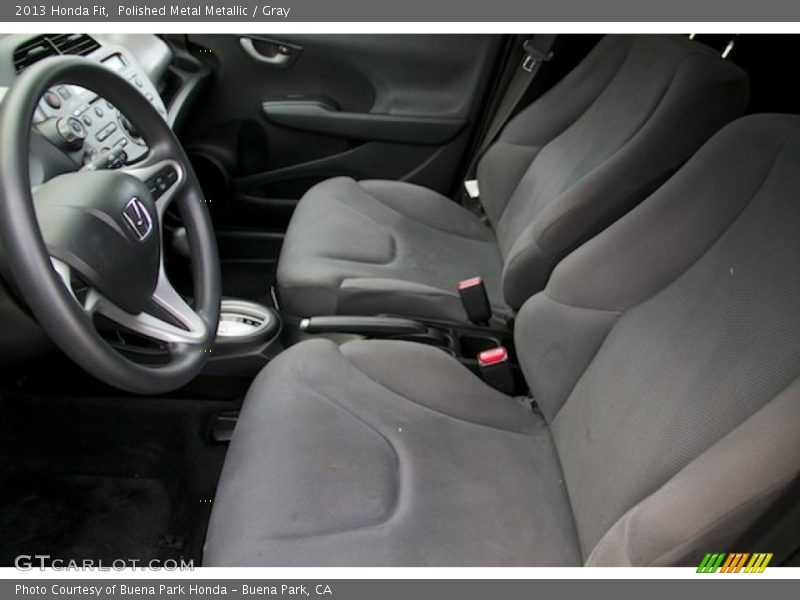 Polished Metal Metallic / Gray 2013 Honda Fit