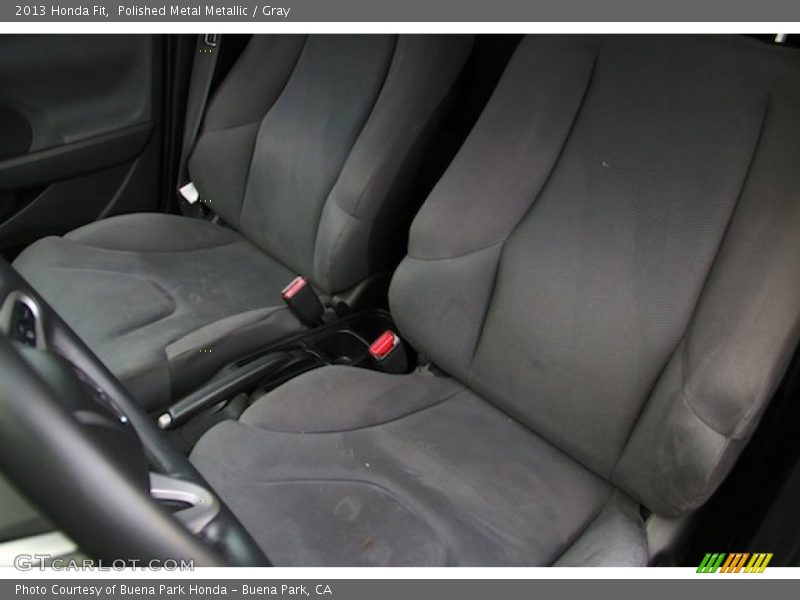 Polished Metal Metallic / Gray 2013 Honda Fit