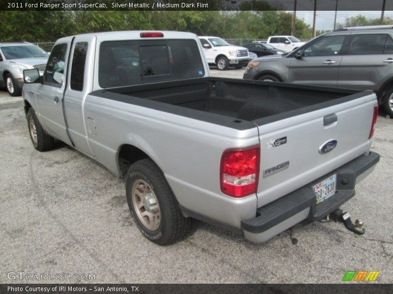 Silver Metallic / Medium Dark Flint 2011 Ford Ranger Sport SuperCab