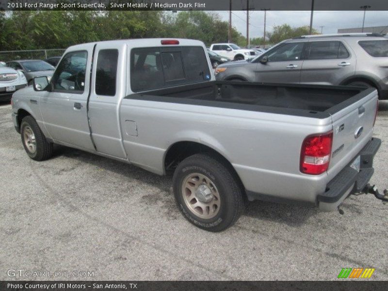 Silver Metallic / Medium Dark Flint 2011 Ford Ranger Sport SuperCab