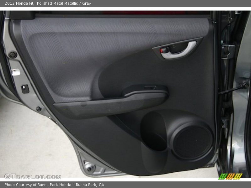 Polished Metal Metallic / Gray 2013 Honda Fit