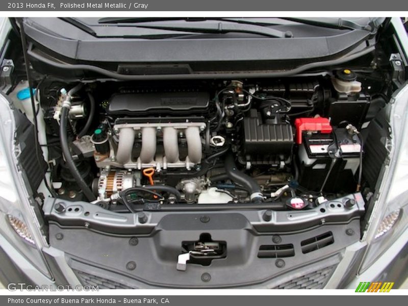 Polished Metal Metallic / Gray 2013 Honda Fit