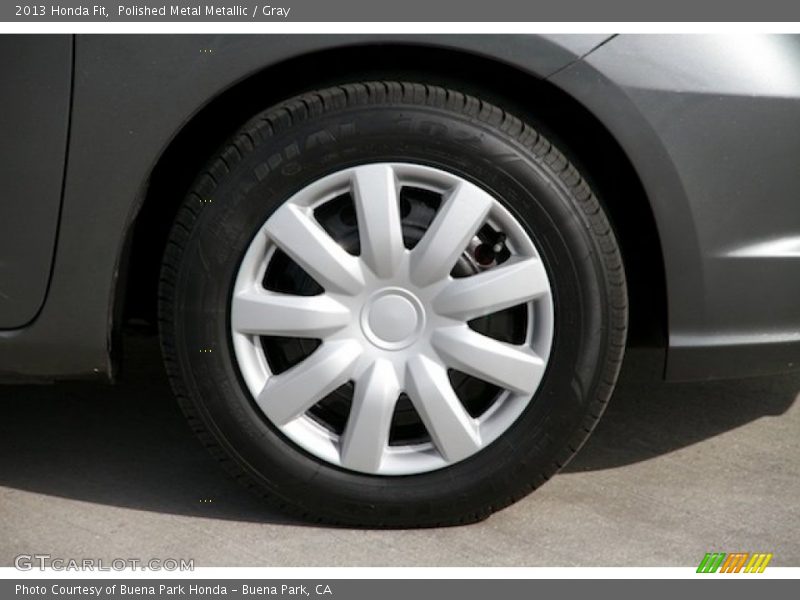 Polished Metal Metallic / Gray 2013 Honda Fit