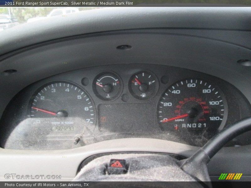 Silver Metallic / Medium Dark Flint 2011 Ford Ranger Sport SuperCab
