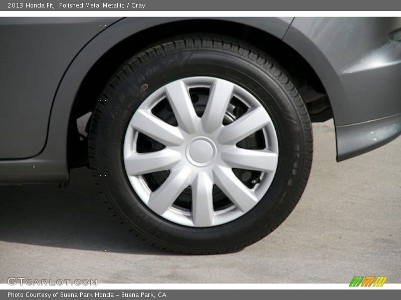 Polished Metal Metallic / Gray 2013 Honda Fit