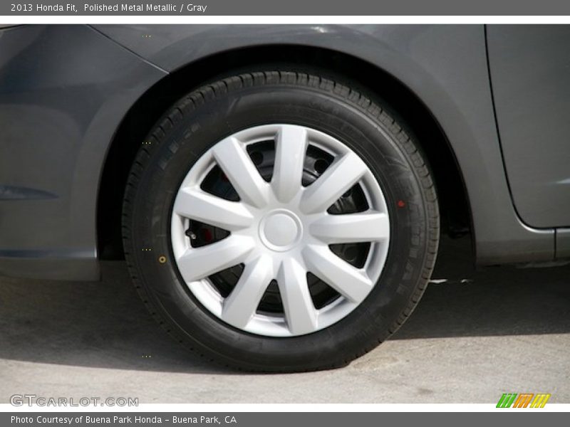 Polished Metal Metallic / Gray 2013 Honda Fit