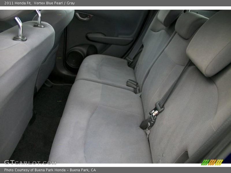 Vortex Blue Pearl / Gray 2011 Honda Fit