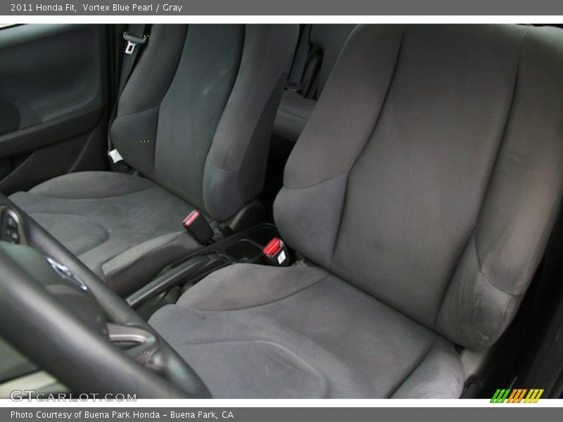 Vortex Blue Pearl / Gray 2011 Honda Fit