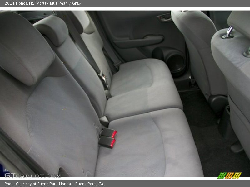 Vortex Blue Pearl / Gray 2011 Honda Fit
