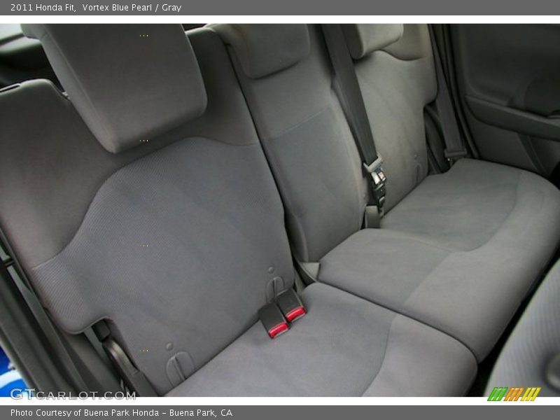 Vortex Blue Pearl / Gray 2011 Honda Fit