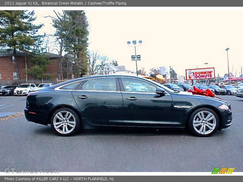 Botanical Green Metallic / Cashew/Truffle Piping 2011 Jaguar XJ XJL