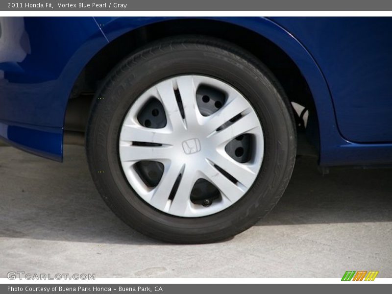 Vortex Blue Pearl / Gray 2011 Honda Fit