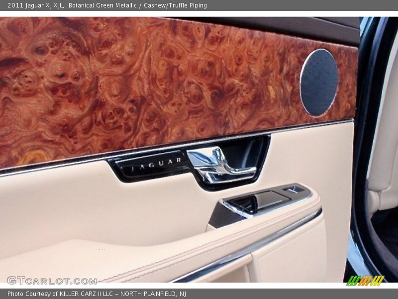 Botanical Green Metallic / Cashew/Truffle Piping 2011 Jaguar XJ XJL