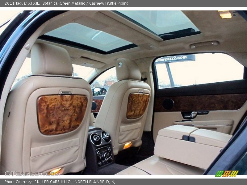 Botanical Green Metallic / Cashew/Truffle Piping 2011 Jaguar XJ XJL