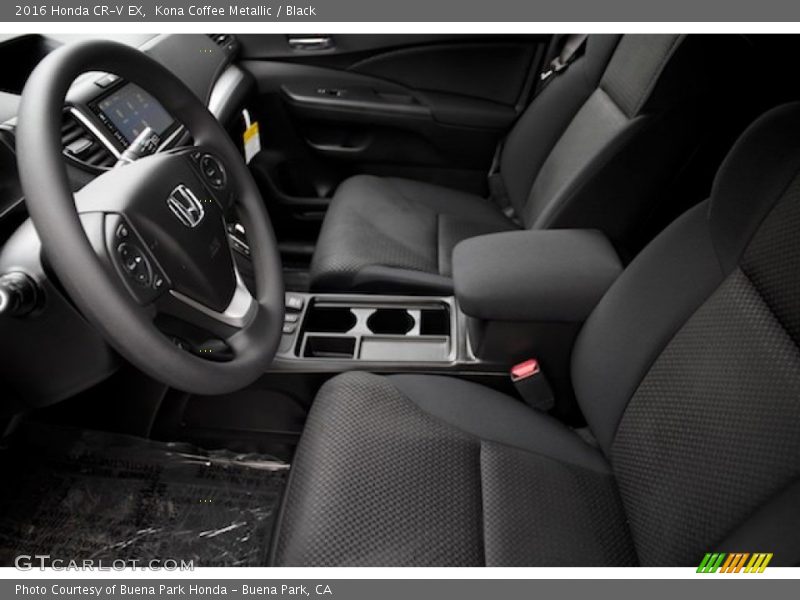 Kona Coffee Metallic / Black 2016 Honda CR-V EX